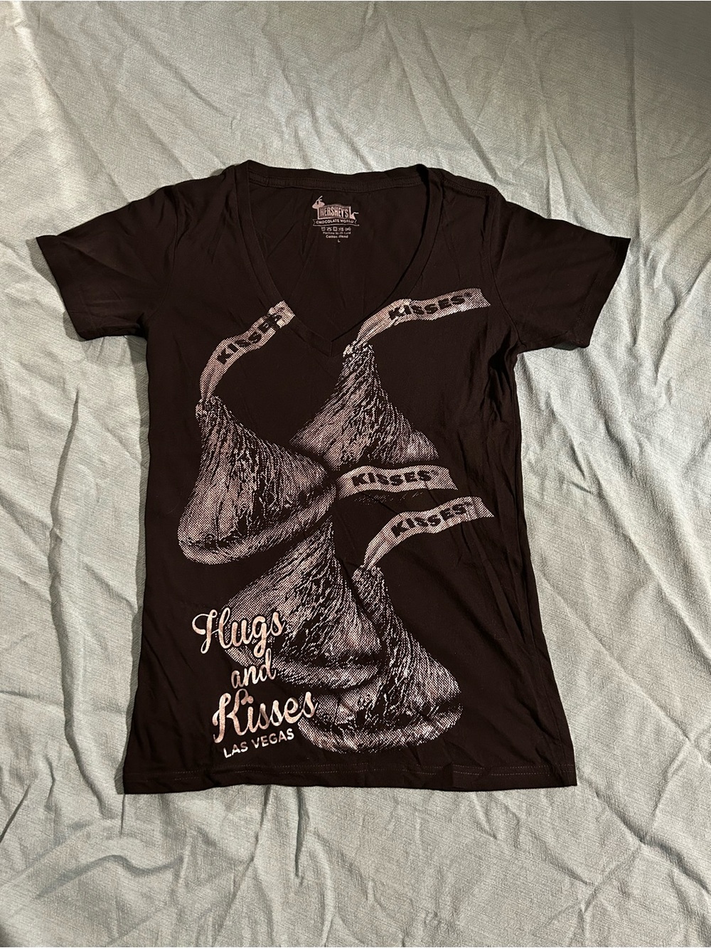 Hershey's Chocolate World Las Vegas Tee Size L
